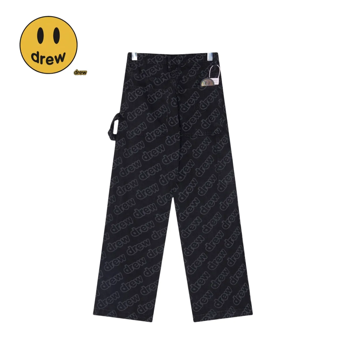 【 】 ：XL 018 【 】DREW HOUSE ｜24FW Same Style ， ， ykk ， ， ， 。 ， ， logo ， ， Logo ， ，Retro ， ， Versatile， os ， ， Same Style， ， ， ， ， ， Retro logo ， 。 ： Size：S M L XL XXL Size 28 30 32 34 36 In Stock Size 9